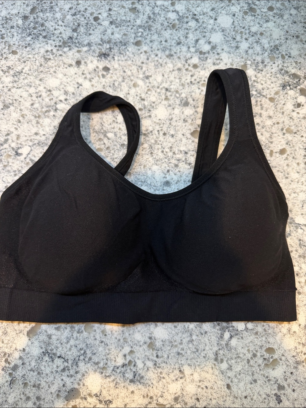 Underoutfit black sports bra large
